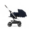 Poussette Eezy S Twist+ 2 Silver | Ocean Blue