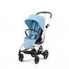 Poussette Eezy S Twist+ 2 Silver | Ocean Blue