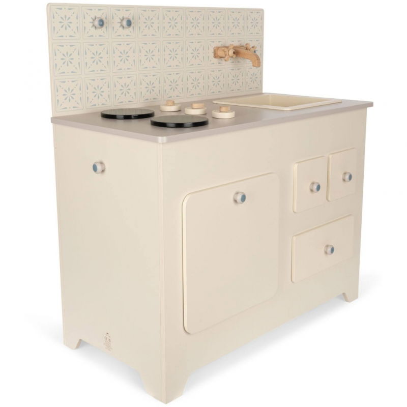 Cuisine pour enfant en bois - little cecile : jouets, d?�co, pu?�riculture