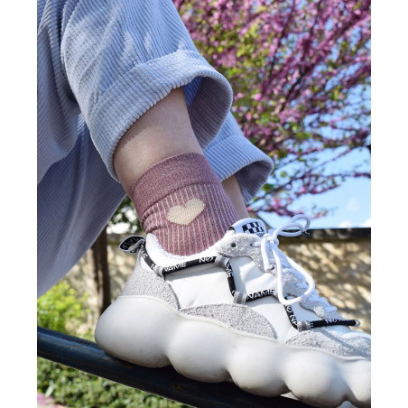 Paire de chaussettes | Rose