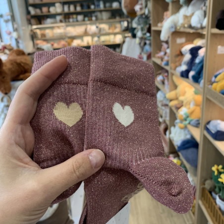 Paire de chaussettes | Rose