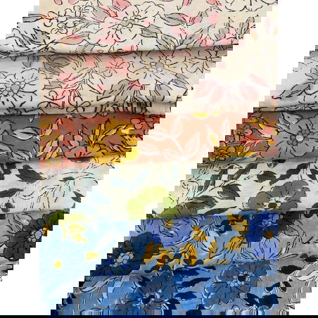 Foulard Paon 70 x 70 | Forêt - Little cecile