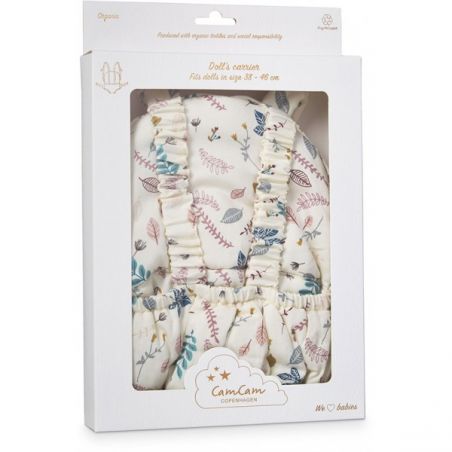 Porte poupée feuilles roses Porte poupée feuilles roses