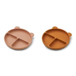 2 assiettes en silicone...
