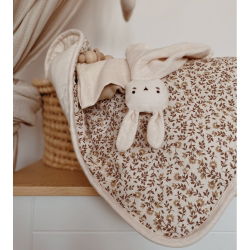 Doudou lange | Lapin crème
