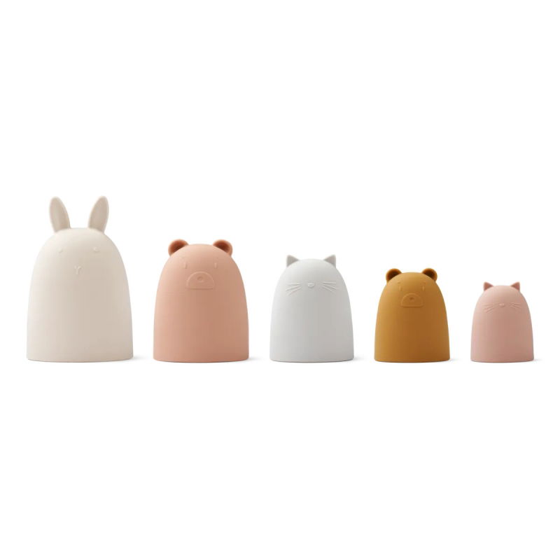Animaux empilables | Rose mix