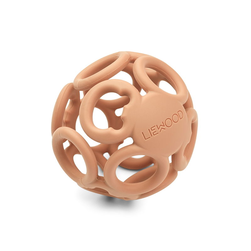 Balle de dentition en silicone | Tuscany rose