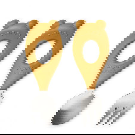 Set de couverts Stanley | Mr bear Golden caramel