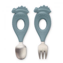 Set de couverts Stanley | Dino bleu