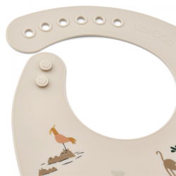 Lot de 2 bavoirs silicone | All together Sandy