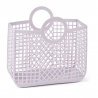 Grand panier sac de plage | Lilas