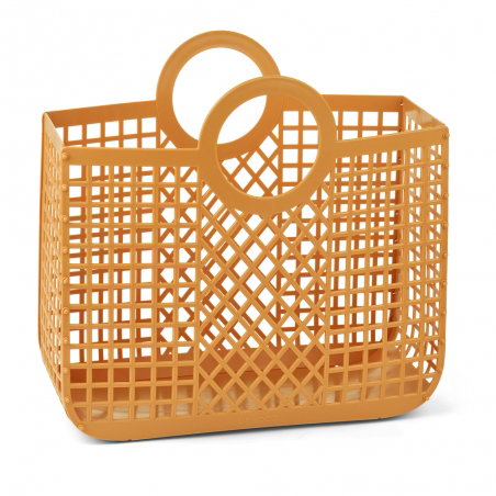 Grand panier sac de plage | Yellow Mellow