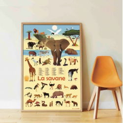 Poster Stickers | La savane