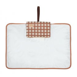 Matelas à langer nomade Hyde park | Carreaux terracotta