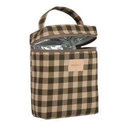 Lunchbag isotherme Hyde park | Carreaux vert