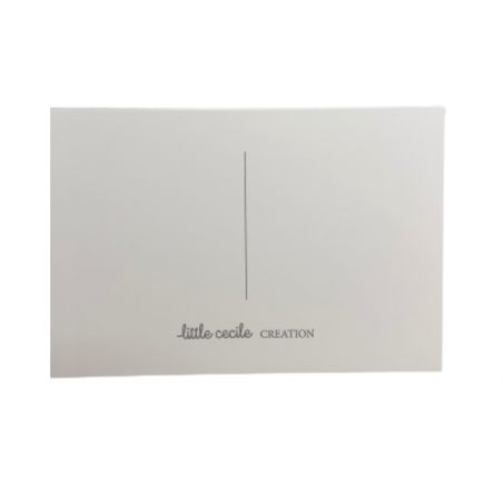 Carte "Bonjour petit amour" - Little cecile Carte "Bonjour petit amour" - Little cecile