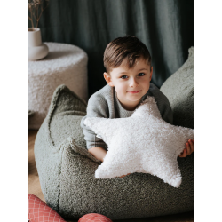 Coussin étoile | Crème