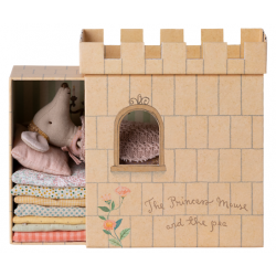 Souris princesse au petit pois