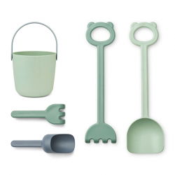 Set de plage Harper | Dusty mint multi mix