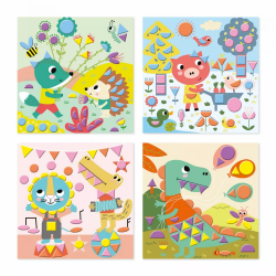 Gommettes géométriques | 3 ans