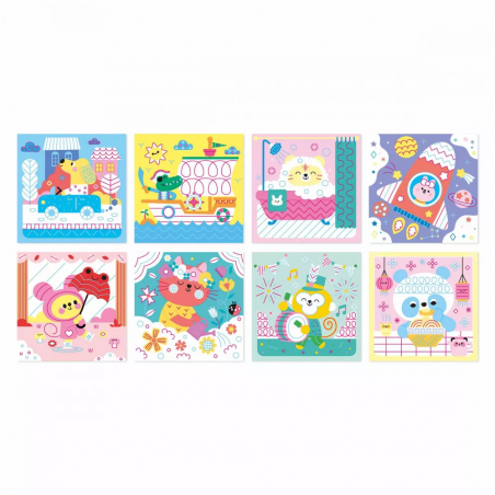 Coffret Créatif Graphisme | 5 ans - Janod Coffret Créatif Graphisme | 5 ans - Janod
