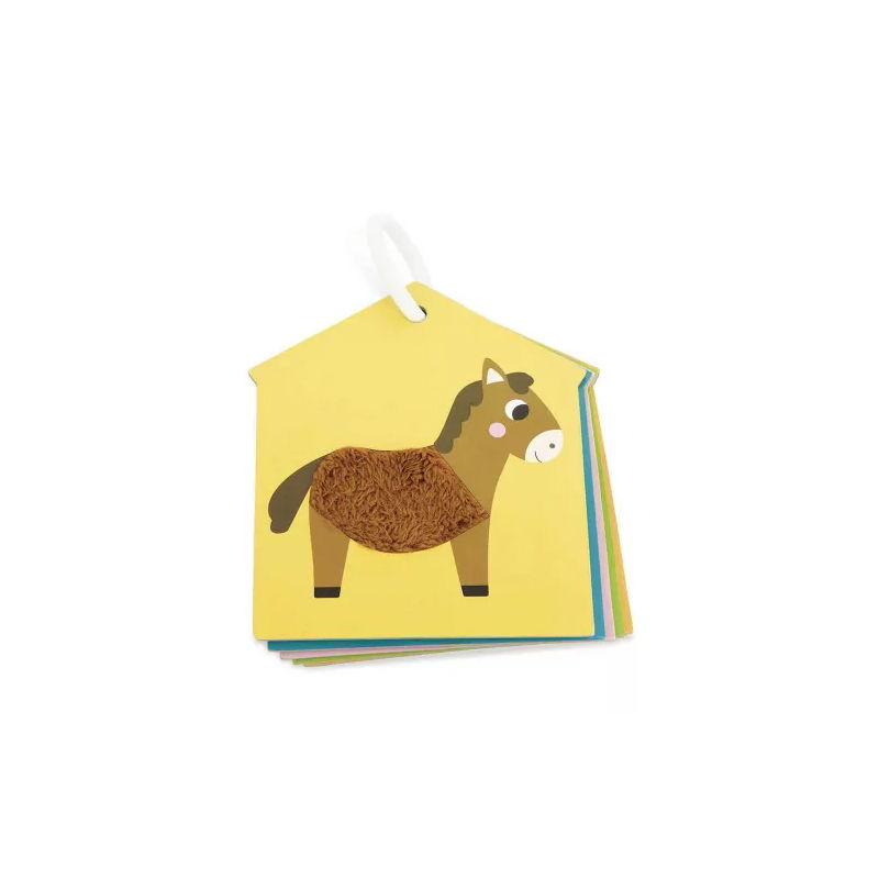 Cartes tactiles | Ferme - Janod
