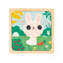 Puzzle Lapin blanc