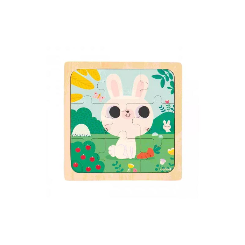 Puzzle Lapin blanc
