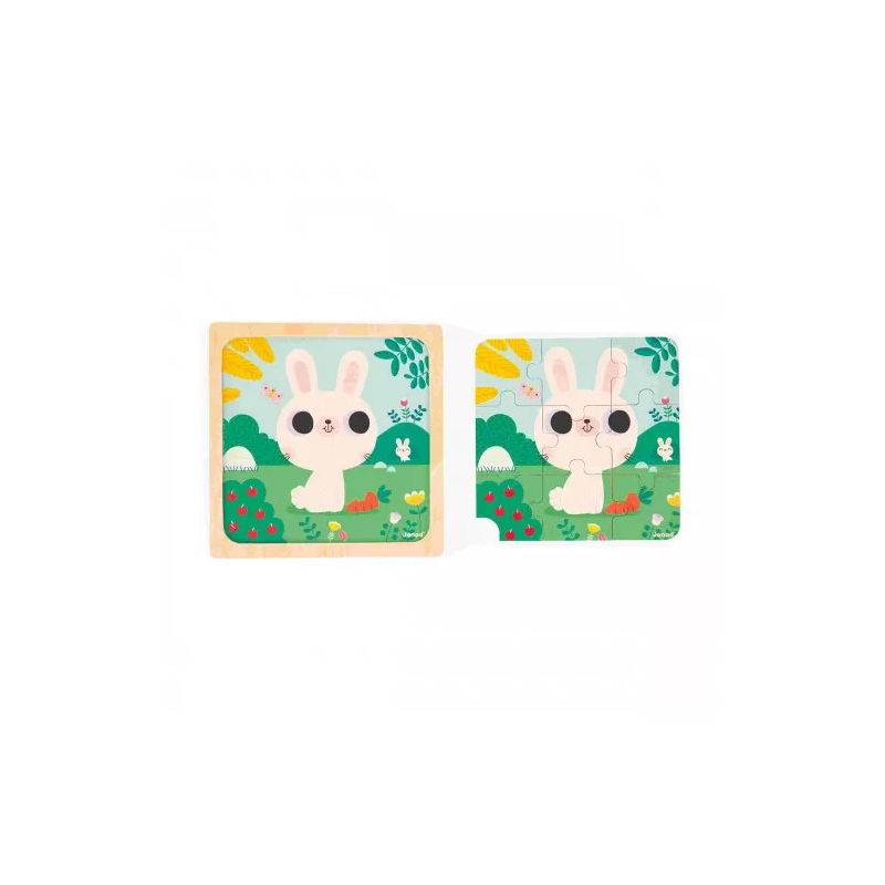 Puzzle Lapin blanc