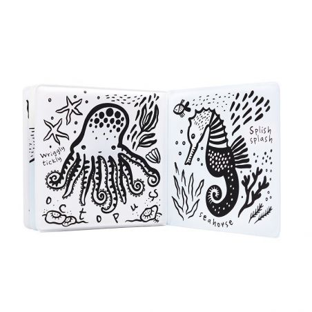 Livre de bain Tortue déplié Livre de bain Tortue déplié
