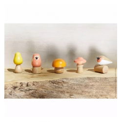Oiseaux et Champignons à visser