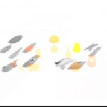 Oiseaux et Champignons à visser - Janod Oiseaux et Champignons à visser - Janod