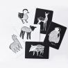 Cartes imagier Bébés animaux - Wee Gallery