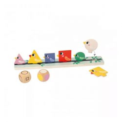 Jeu tri des formes, couleurs et taille | Oiseaux