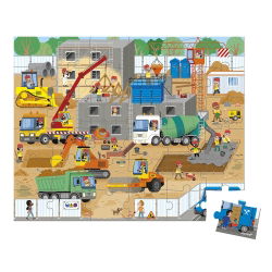 Puzzle 36 pièces | Chantier