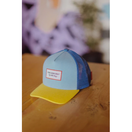 Casquette Enfant | Mini Blue Lemon - Hello Hossy Casquette Enfant | Mini Blue Lemon - Hello Hossy