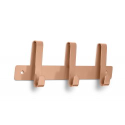 Porte manteaux 3 crochets | Rose tuscany