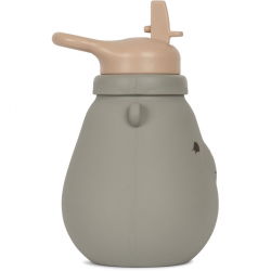 Gourde teddy en silicone | Bleu