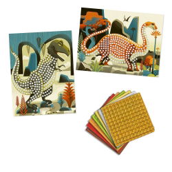 Mosaïques en bois | Dinosaures