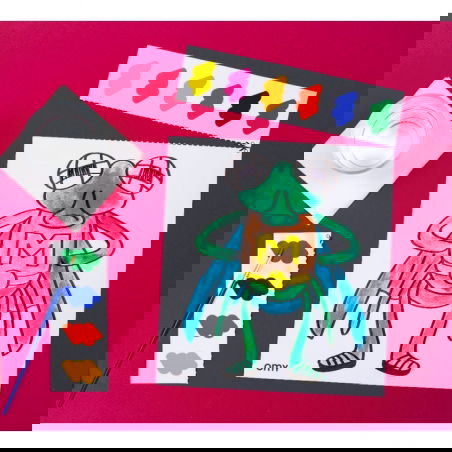 Painting kit | Super héro - OMY Painting kit | Super héro - OMY