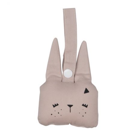 Suspension hochet lapin rose Suspension hochet lapin rose