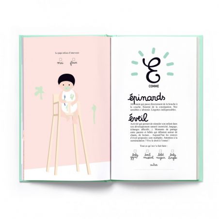 Ta première année de A à Z ouvert sur deux pages Ta première année de A à Z ouvert sur deux pages