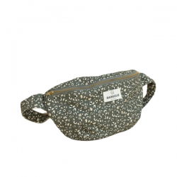 Sac banane en coton | Léopard Kaki