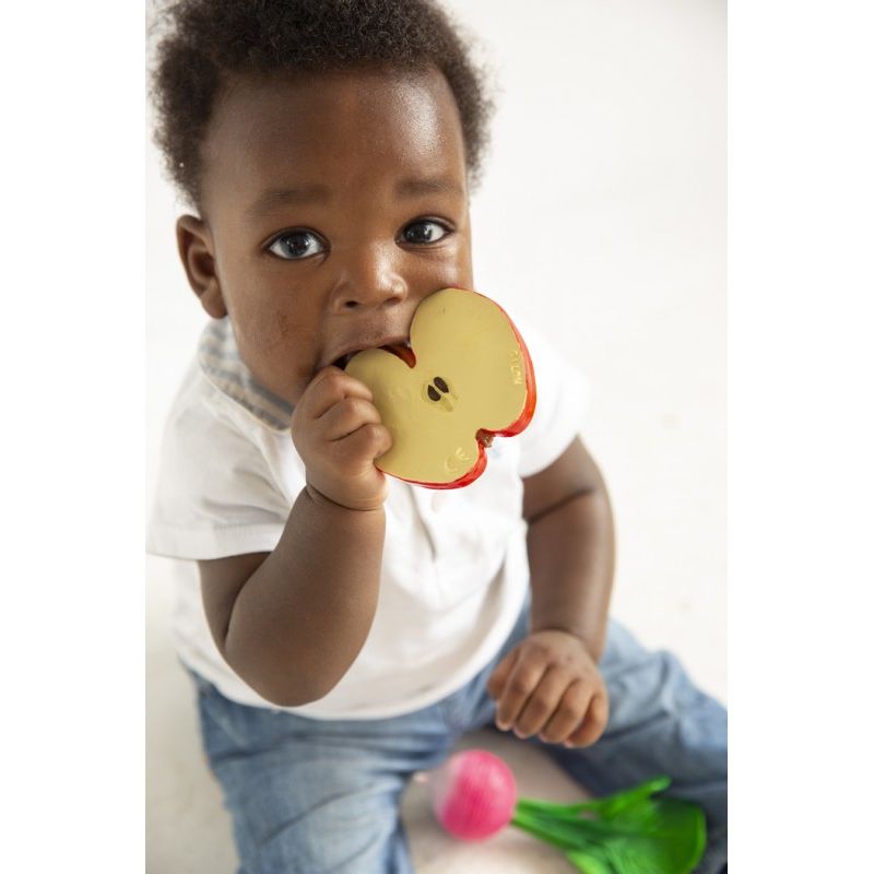 Jouet de dentition Pomme à mâchouiller