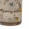 Lot de 2 verres à paillettes | Citron - Konges Slojd