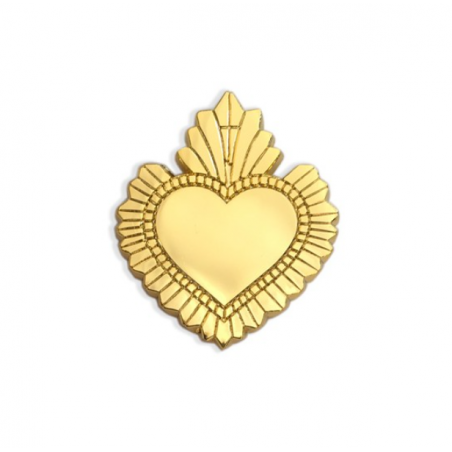 Pin's | Sacré coeur doré - God save the king