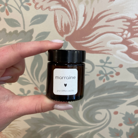 Mini bougie message | Ambre - Little cecile