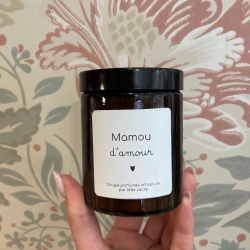 Petite bougie message | Ambre