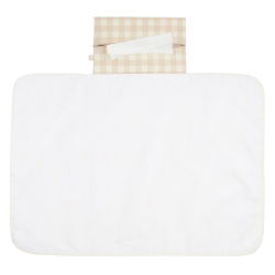 Matelas à langer nomade | Ivory checks