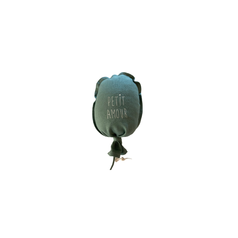 Ballon musical Petit amour | Vert d'eau
